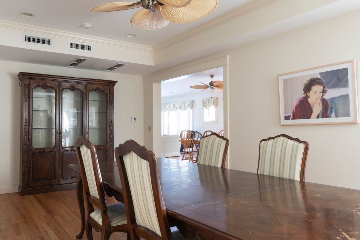 Dining room, Interior, Wood Texture Flooring