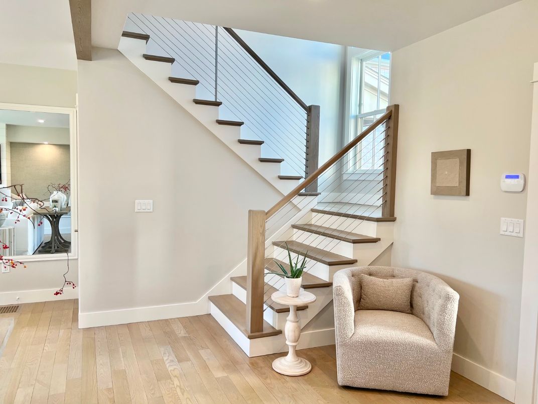 Interior, Recessed Lighting, Wood Texture Flooring