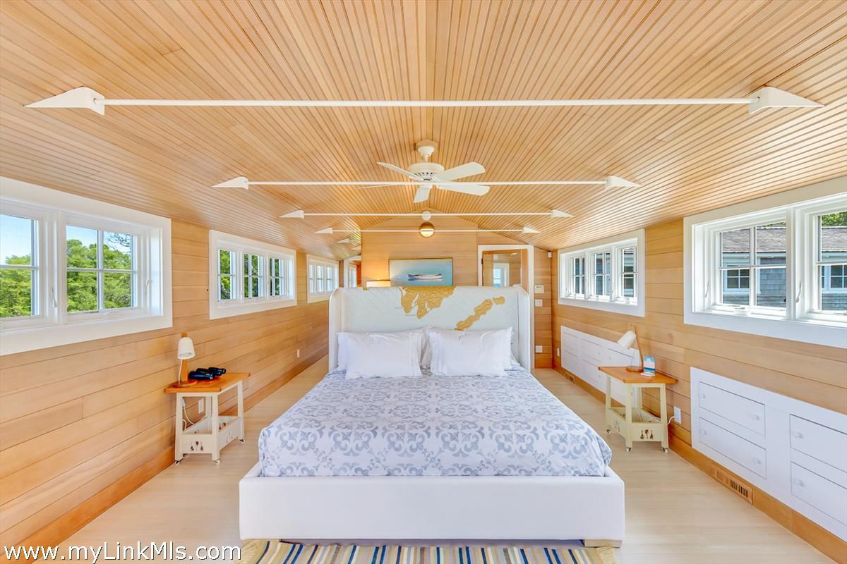 Bedroom, Interior, Wooden Ceilings, Wood Texture Flooring, Wooden Walls