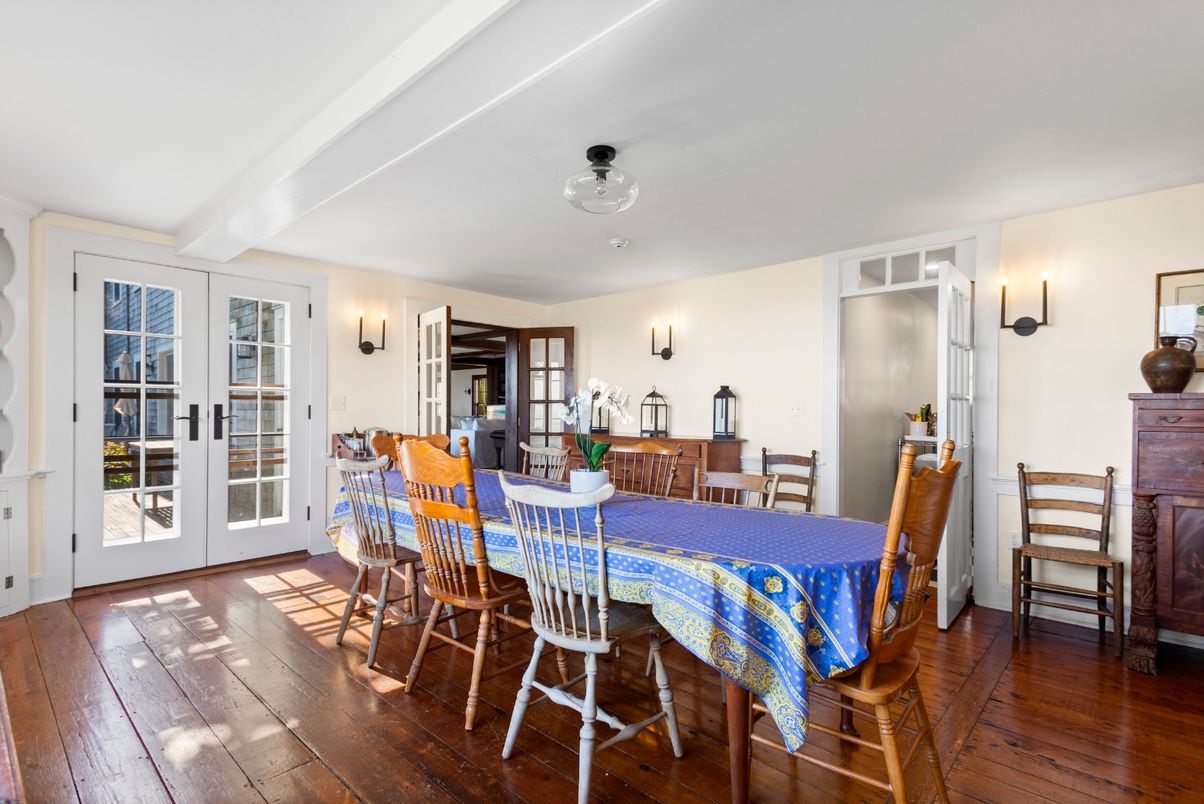 Dining room, Interior, Wood Texture Flooring