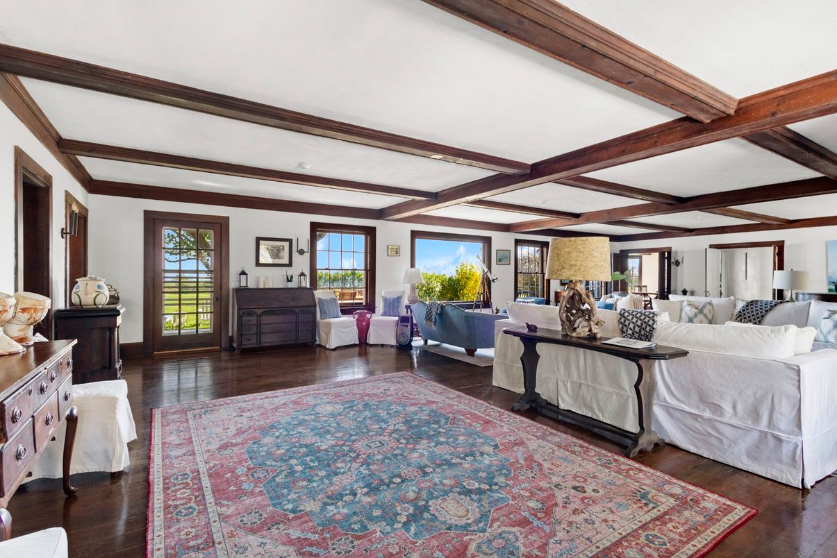 Interior, Living room, Wooden Beams, Wood Texture Flooring