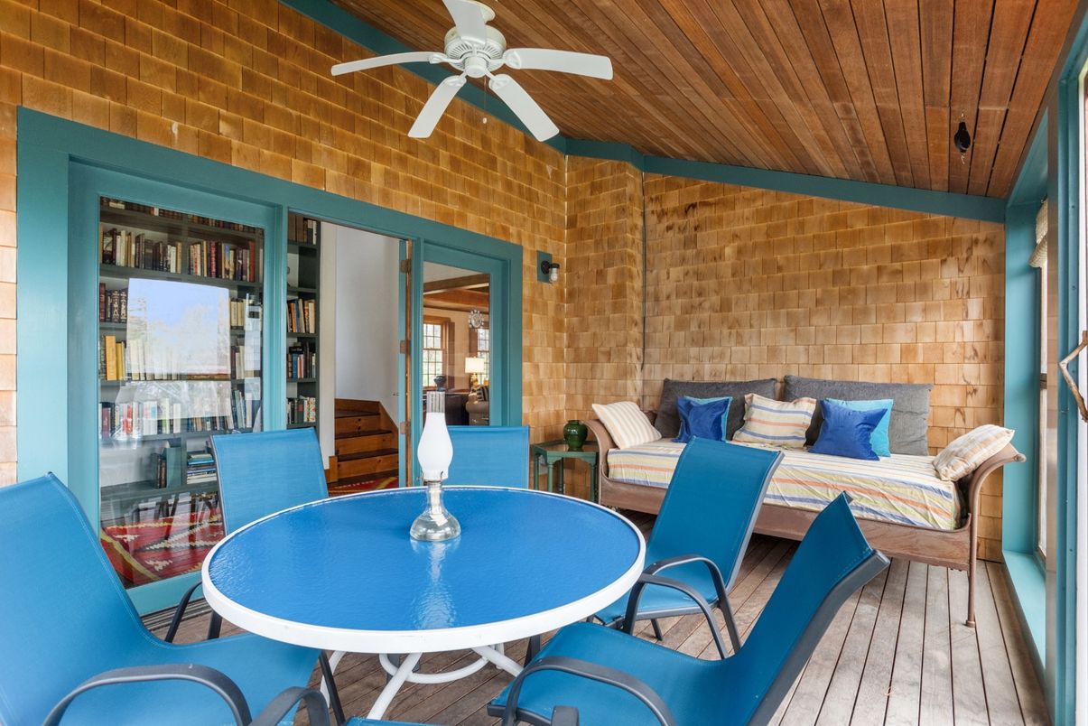 Exterior, Interior, Stone Walls, Wooden Ceilings, Wood Texture Flooring