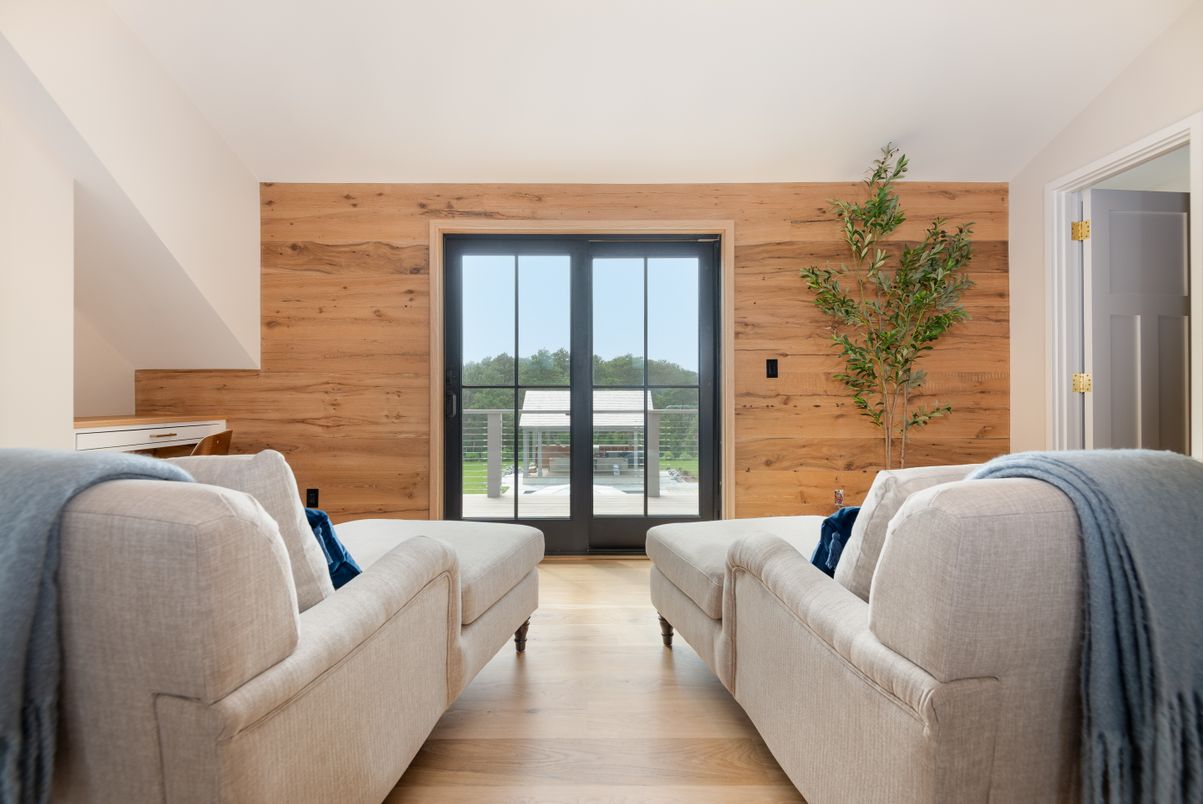 Interior, Living room, Wood Texture Flooring, Wooden Walls