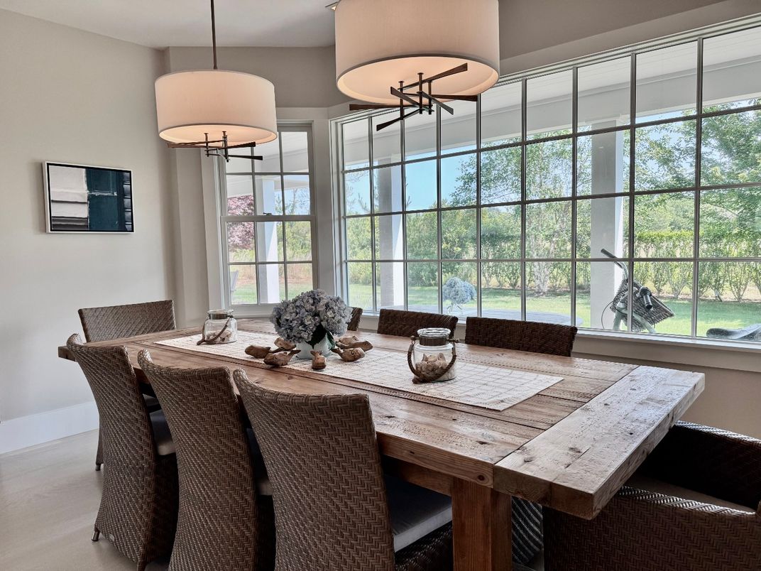 Dining room, Interior, Pendant Lights