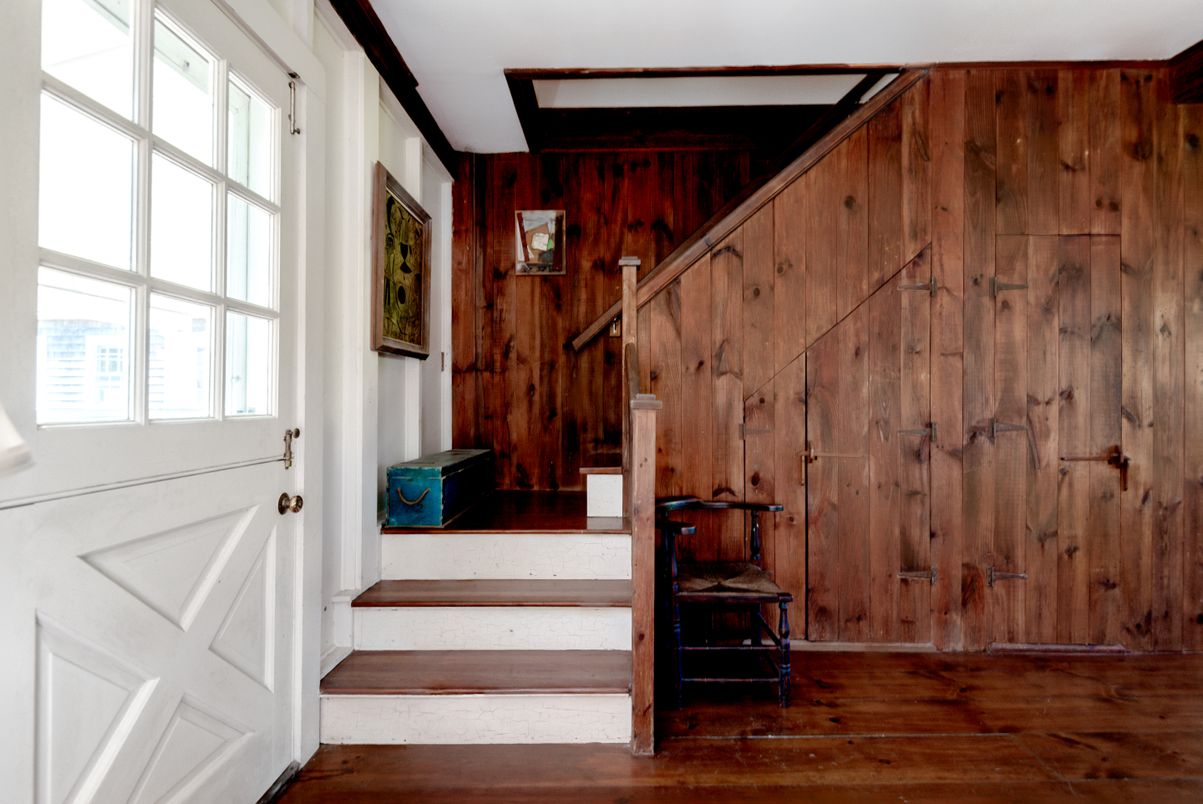 Interior, Wood Texture Flooring, Wooden Walls
