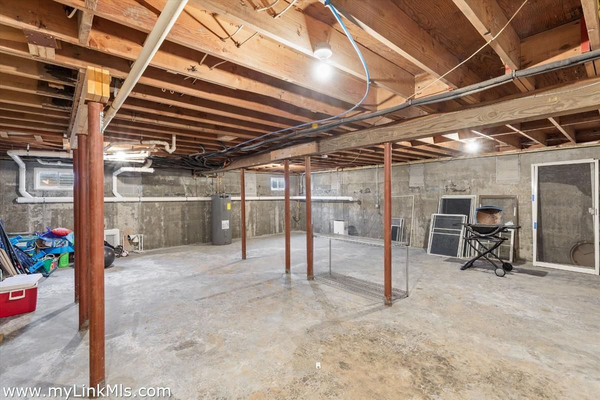 Interior, Stone Walls, Wooden Beams
