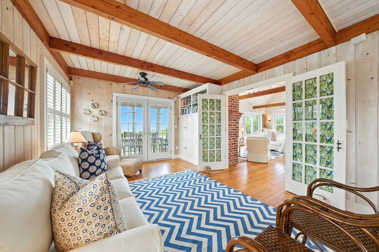 Interior, Living room, Wooden Beams, Wood Texture Flooring