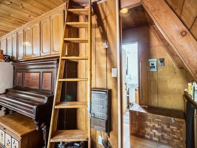 Interior, Piano, Wooden Ceilings, Wooden Walls