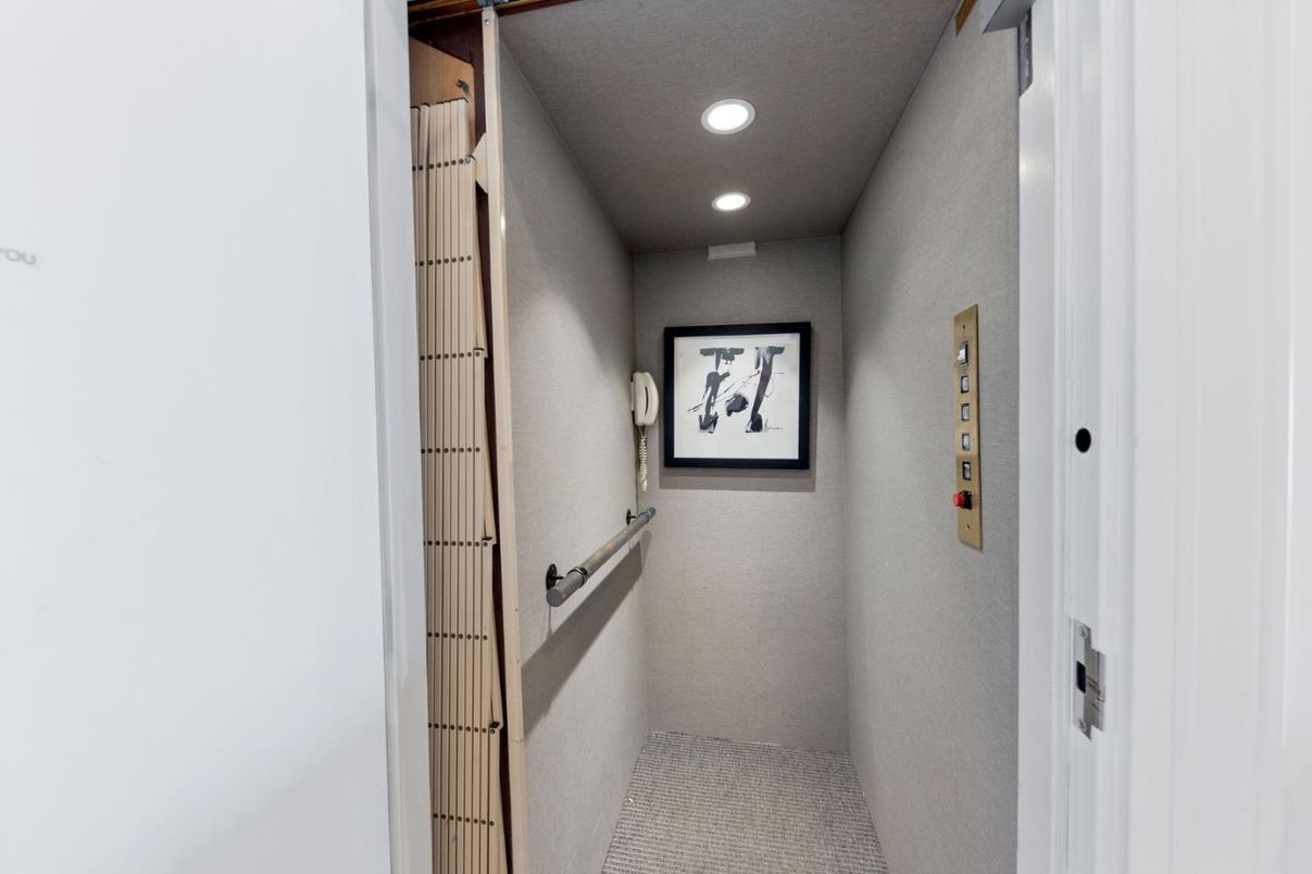 Elevator, Interior, Recessed Lighting