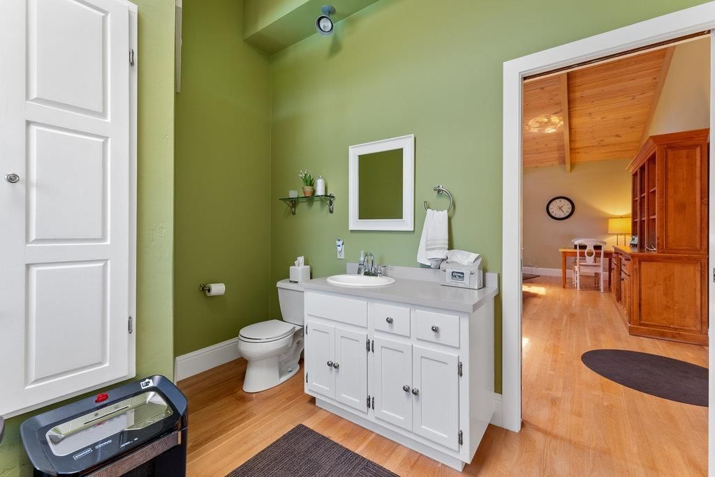 Bathroom, Interior, Wooden Ceilings, Wood Texture Flooring