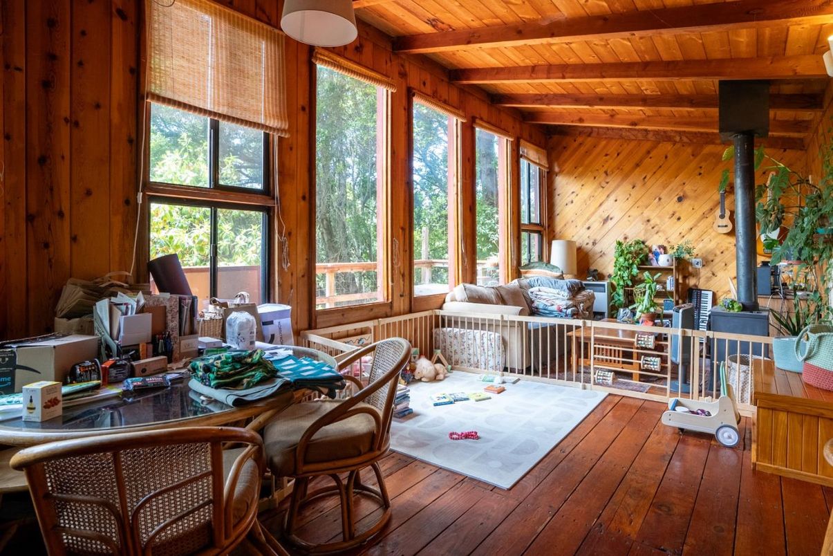 Dining room, Interior, Living room, Wooden Beams, Wooden Ceilings, Wood Texture Flooring, Wooden Walls