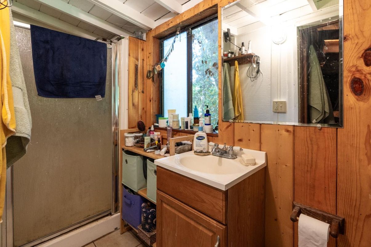 Bathroom, Interior, Wooden Walls