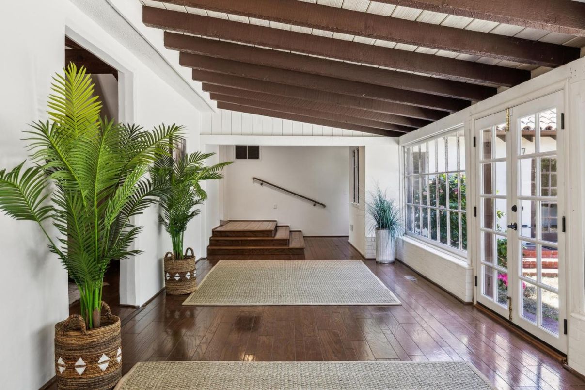 Interior, Wooden Beams, Wood Texture Flooring