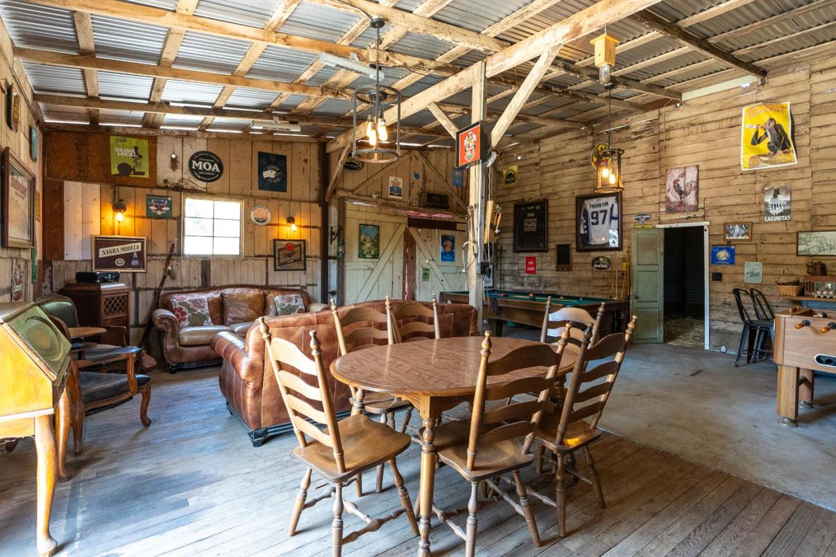 Dining room, Interior, Living room, Wooden Beams, Wood Texture Flooring, Wooden Walls