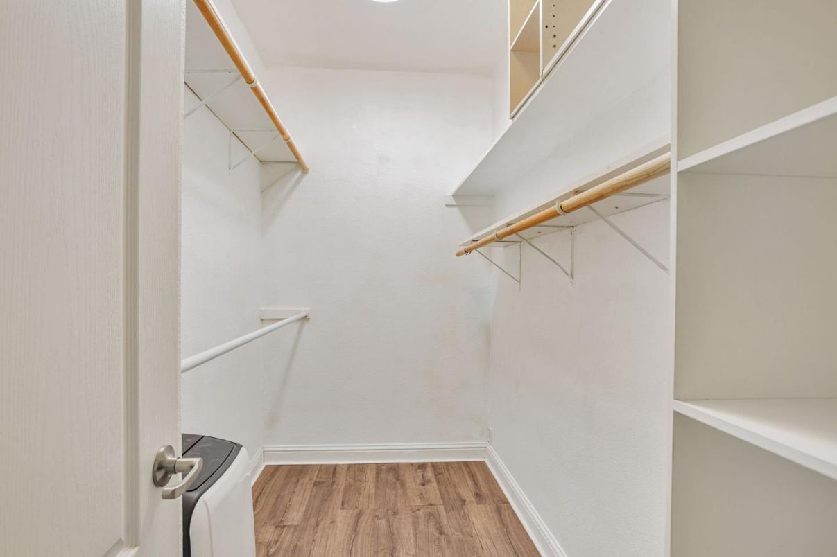 Interior, Recessed Lighting, Walk-in Closets, Wood Texture Flooring