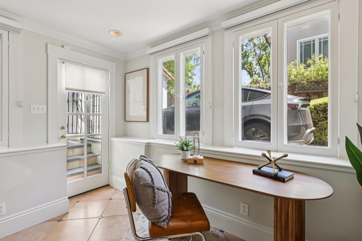 Home Office, Interior, Recessed Lighting