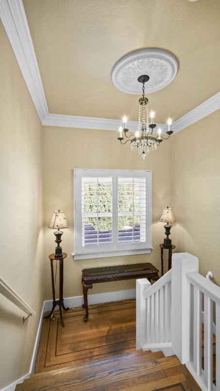 Chandelier, Interior, Wood Texture Flooring