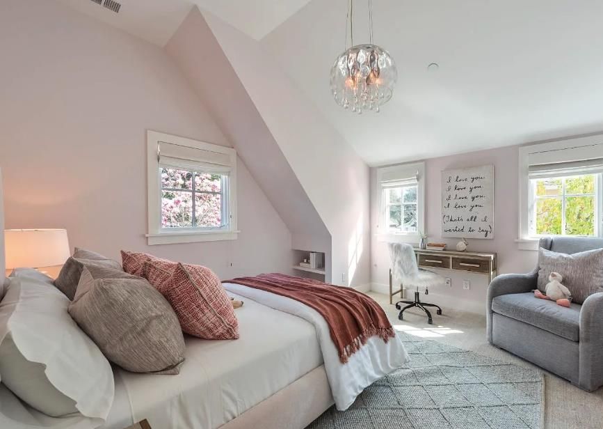 Bedroom, Home Office, Interior, Pendant Lights