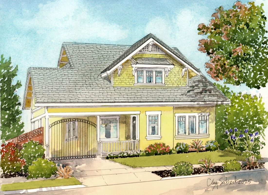 Exterior, Facade, Queen Anne Victorian