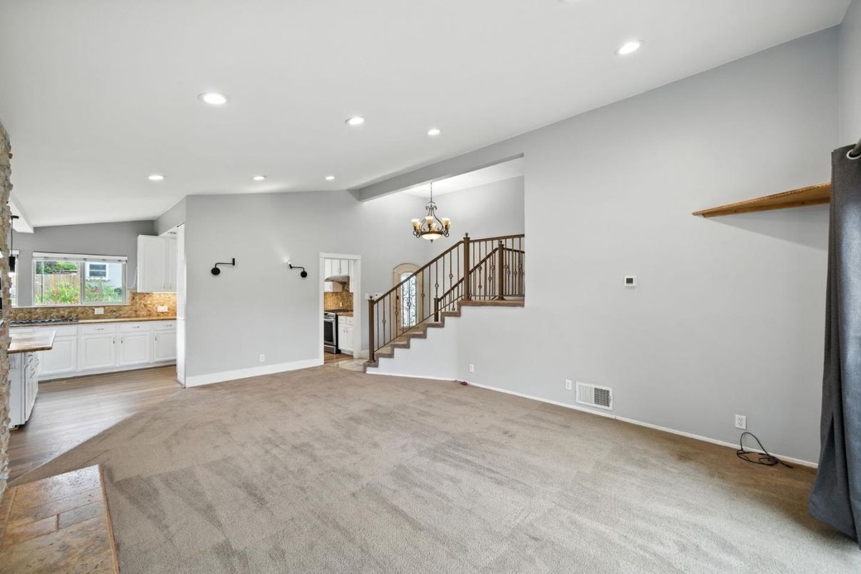 Chandelier, Interior, Recessed Lighting