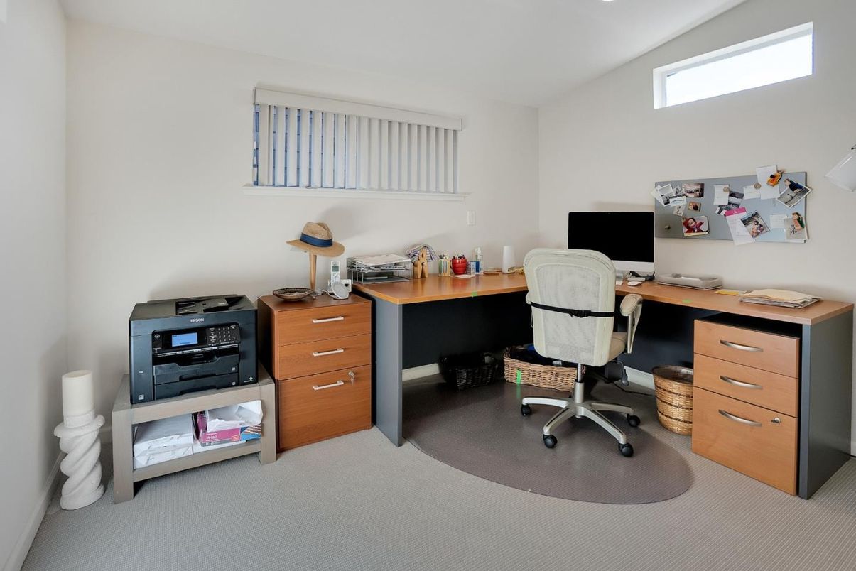 Home Office, Interior, Recessed Lighting