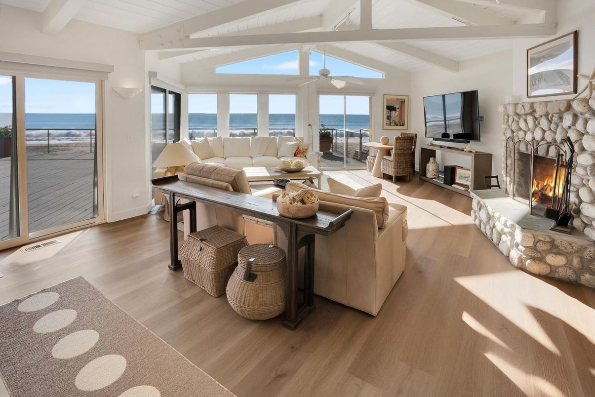 Fireplace, Interior, Living room, Water, Wood Texture Flooring