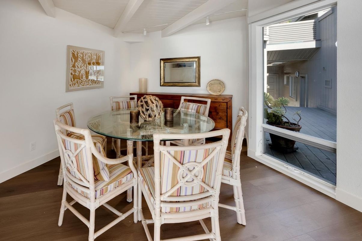 Dining room, Interior, Wood Texture Flooring