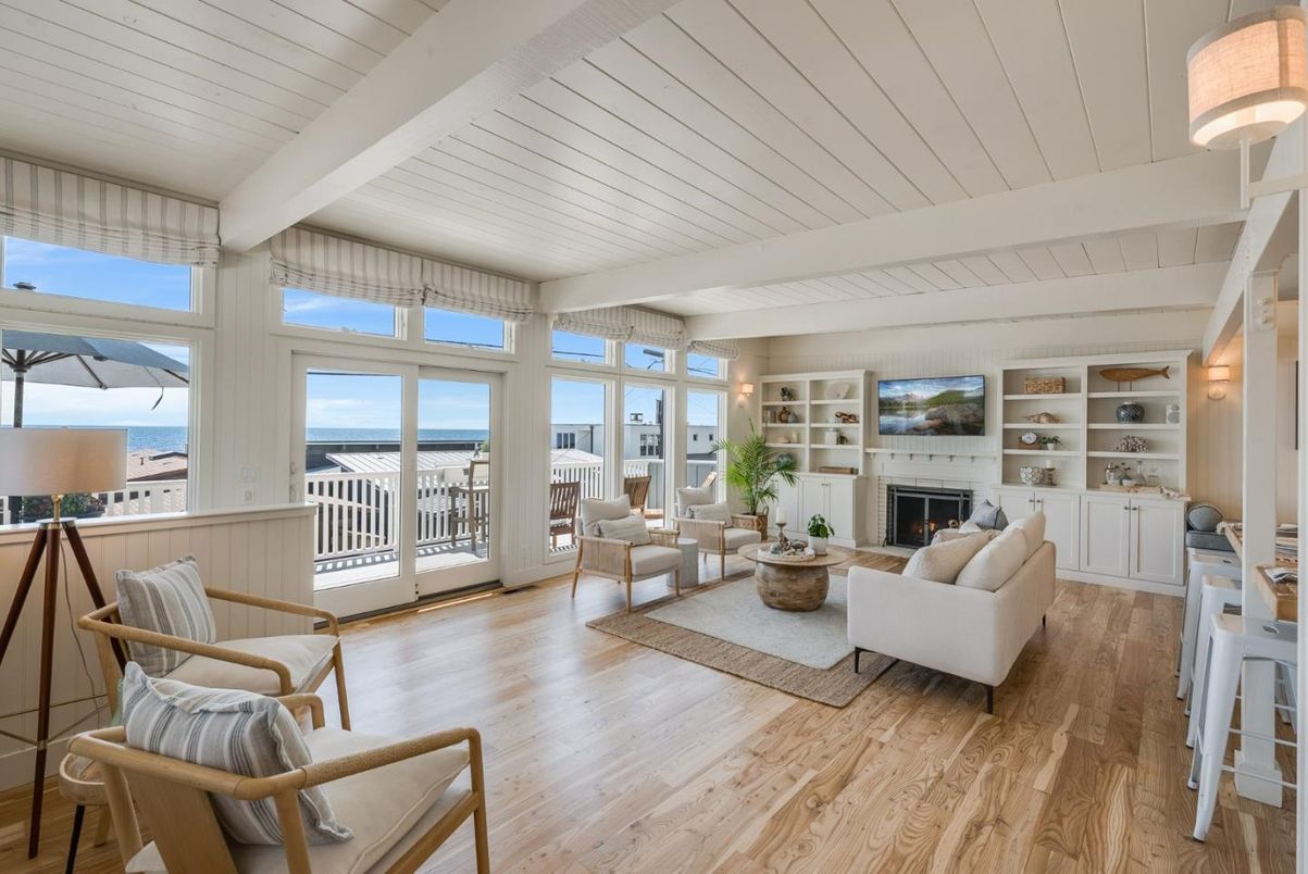 Fireplace, Interior, Living room, Water, Wood Texture Flooring