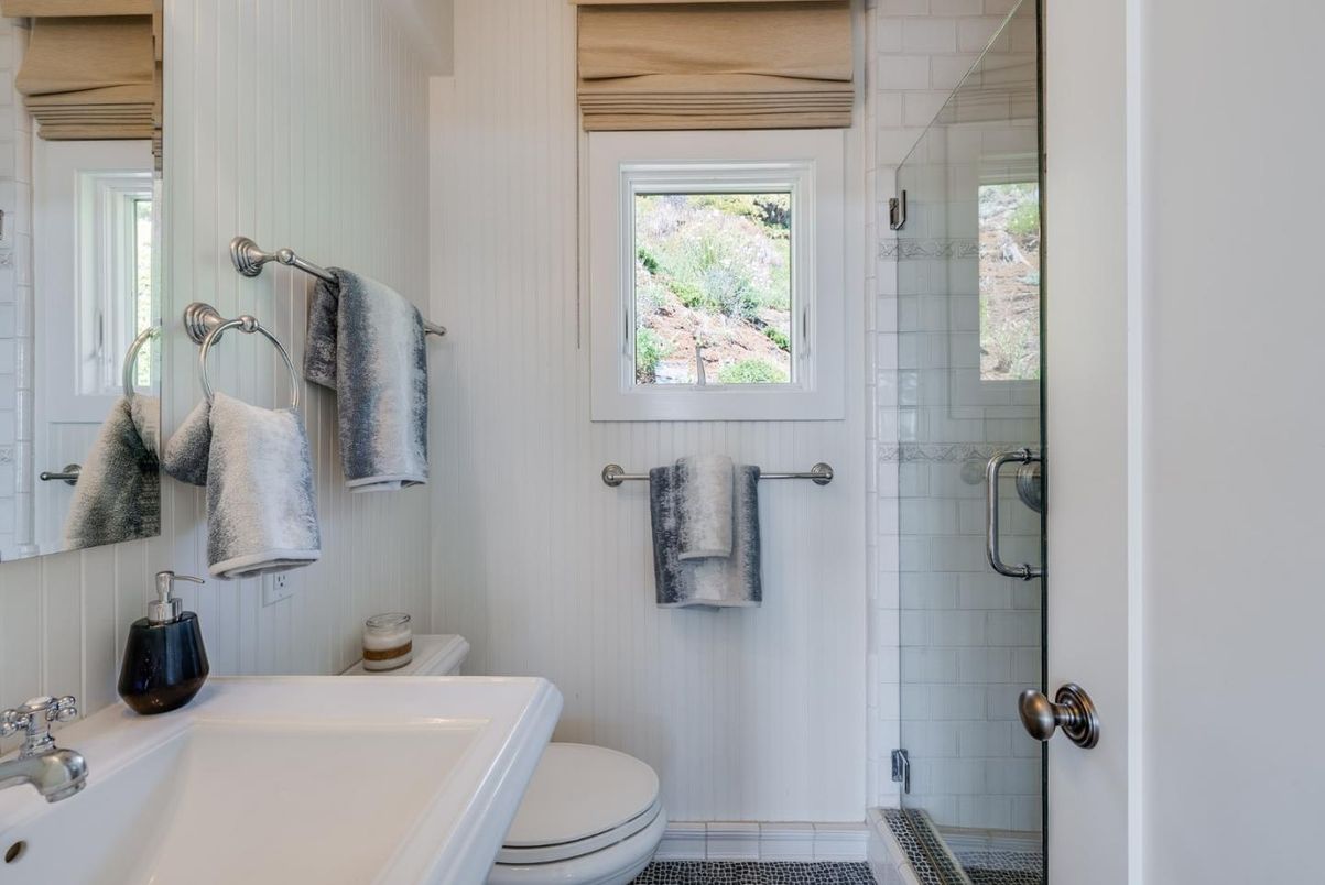 Bathroom, Glass Shower, Interior
