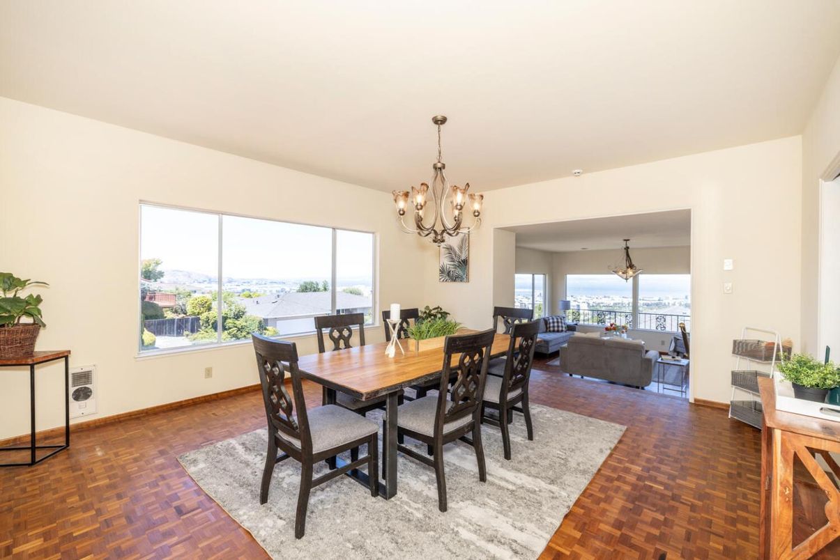 Chandelier, Dining room, Interior, Living room, Wood Texture Flooring