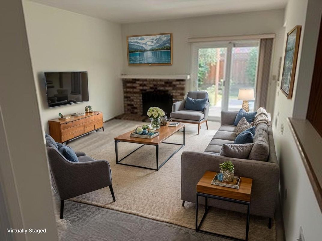 Fireplace, Interior, Living room