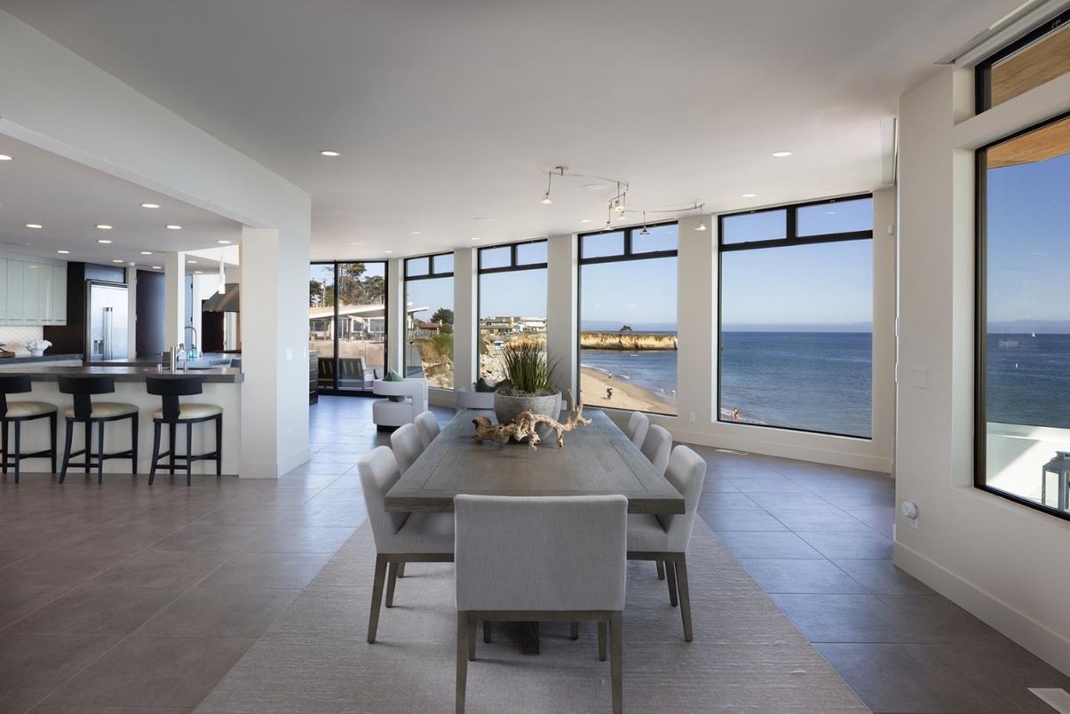 Dining room, Interior, Kitchen, Recessed Lighting, Water