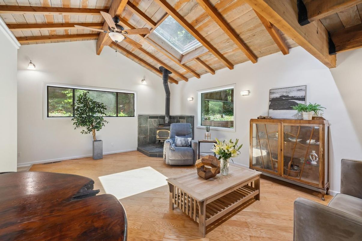 Fireplace, Interior, Living room, Wooden Beams, Wooden Ceilings, Wood Texture Flooring