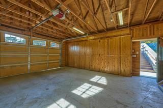 Garage, Interior, Wooden Beams, Wooden Ceilings, Wooden Walls