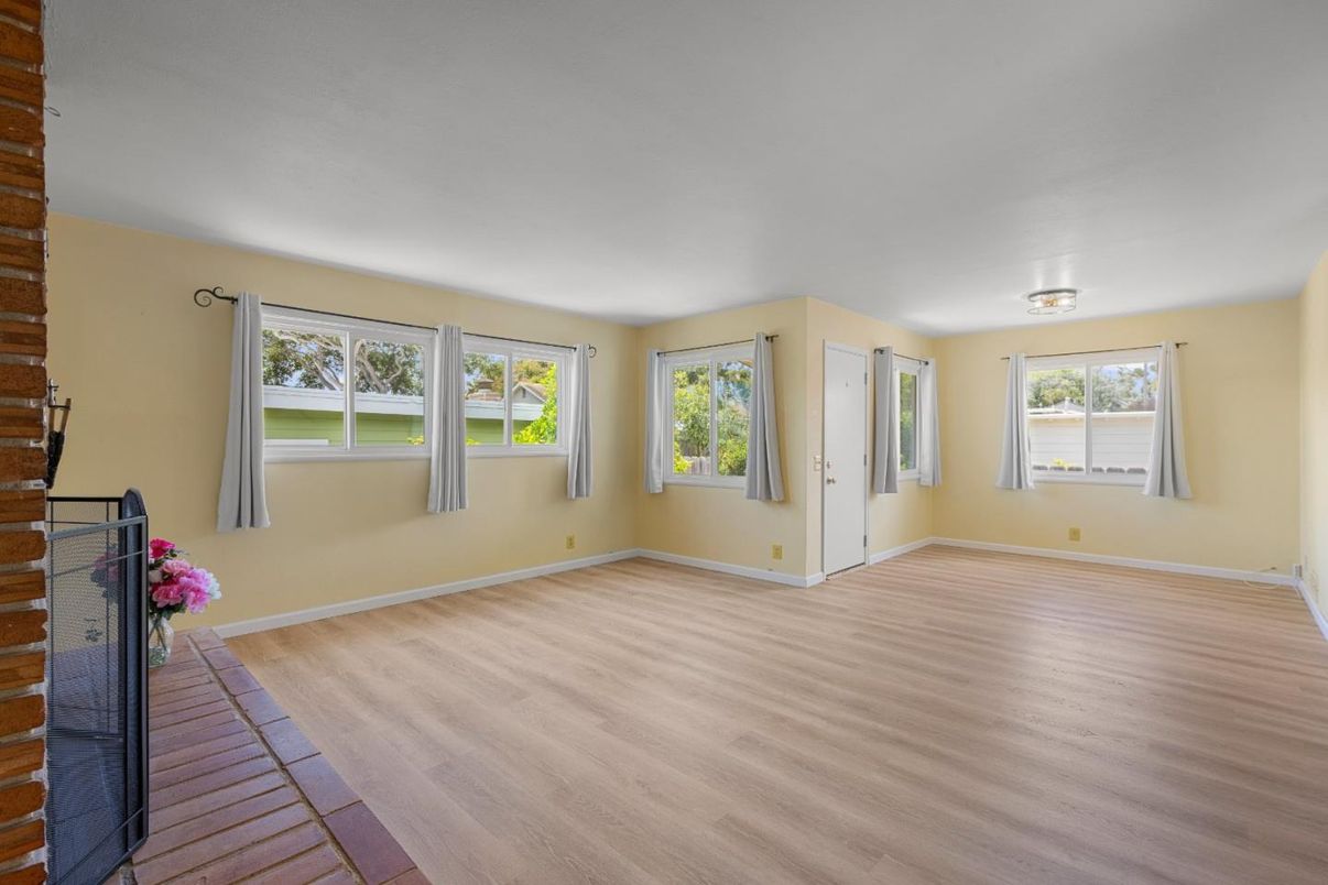 Empty room, Interior, Wood Texture Flooring