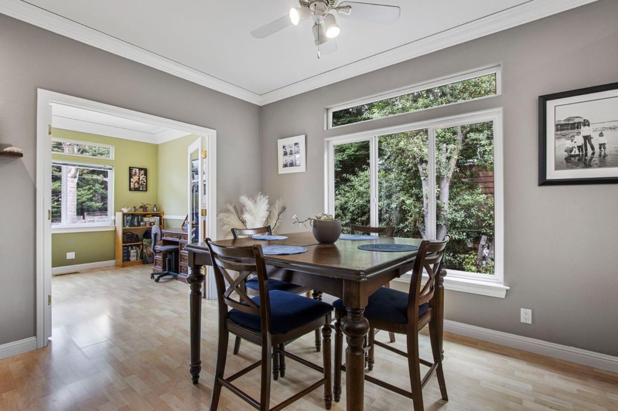 Dining room, Interior, Wood Texture Flooring