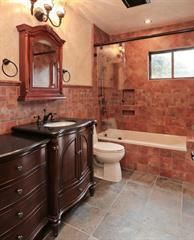 Bathroom, Interior, Recessed Lighting