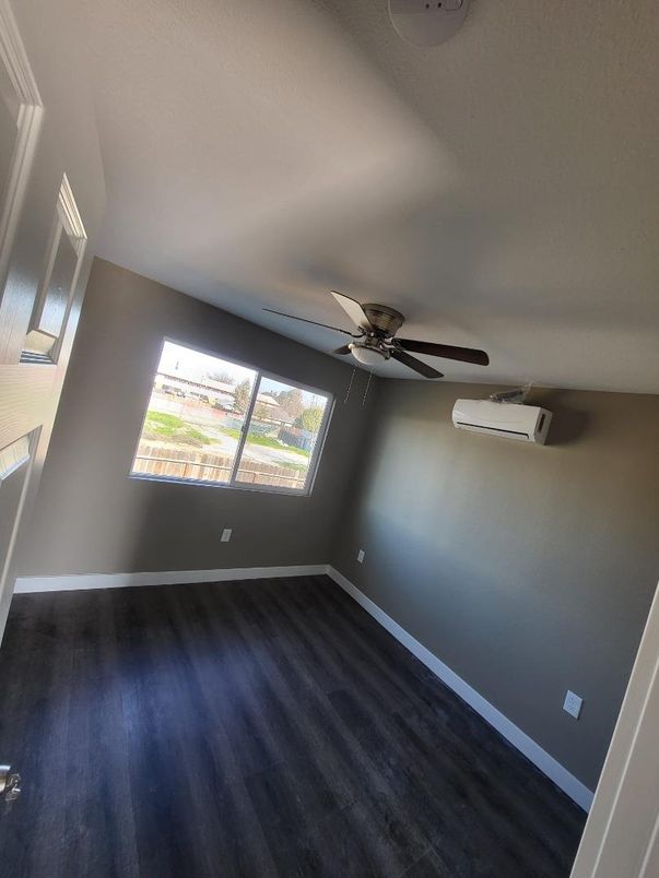Empty room, Interior, Wood Texture Flooring