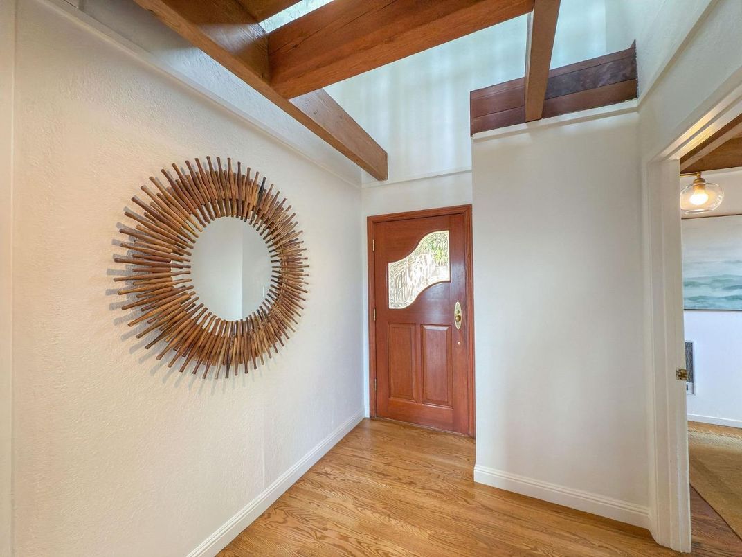Interior, Wooden Beams, Wood Texture Flooring