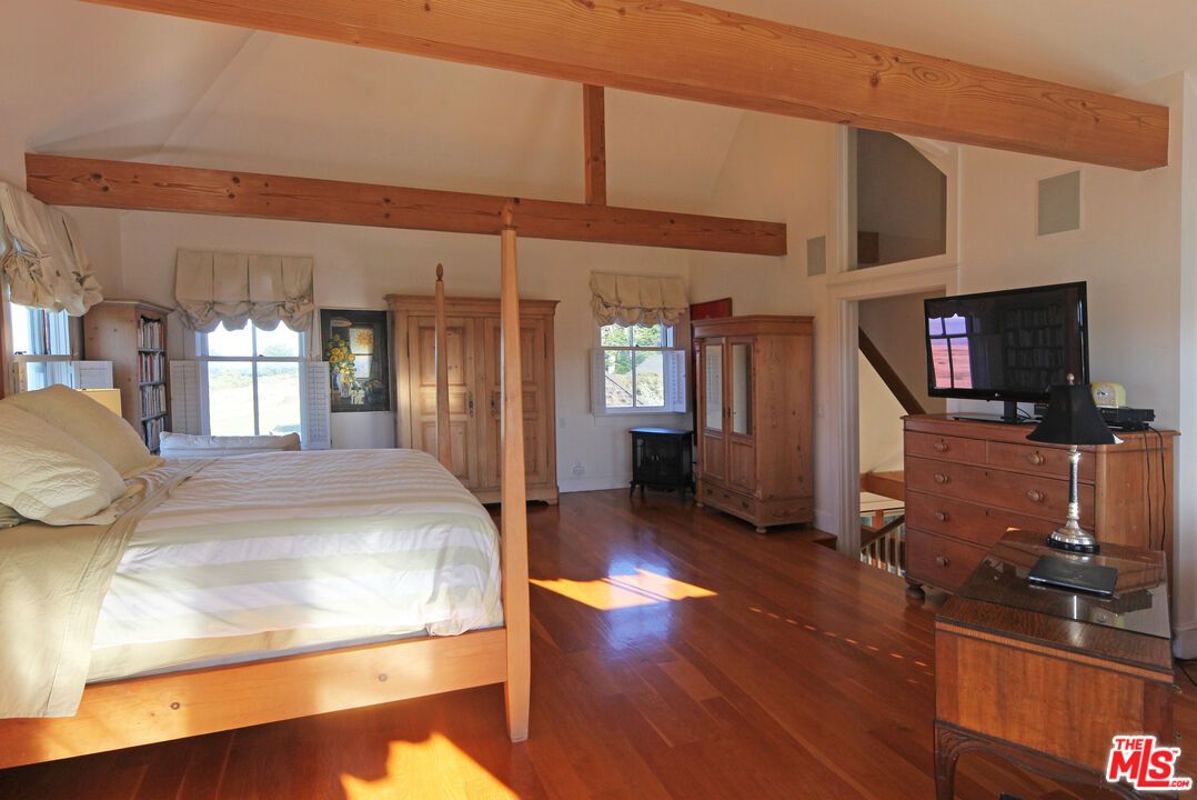 Bedroom, Interior, Wooden Beams, Wood Texture Flooring