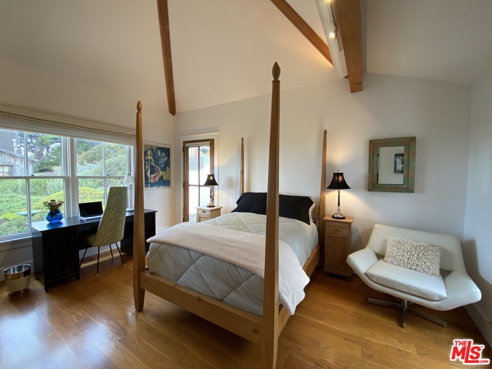Bedroom, Interior, Wooden Beams, Wood Texture Flooring
