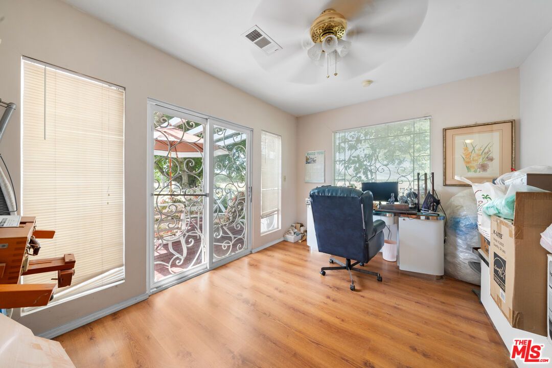Home Office, Interior, Wood Texture Flooring