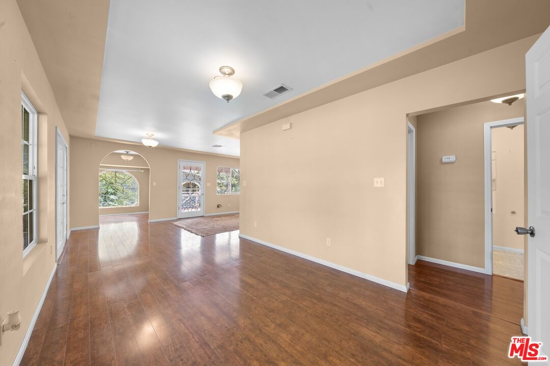 Empty room, Interior, Wood Texture Flooring