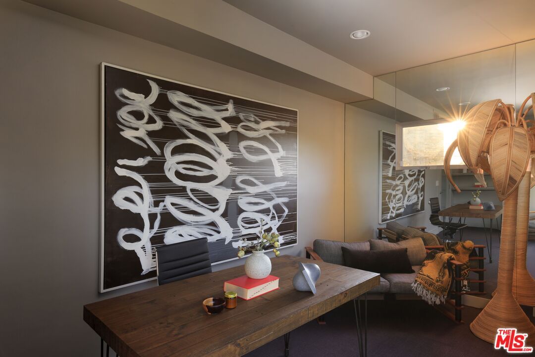 Home Office, Interior, Recessed Lighting