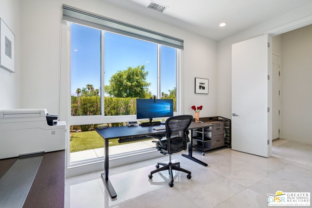 Home Office, Interior, Recessed Lighting