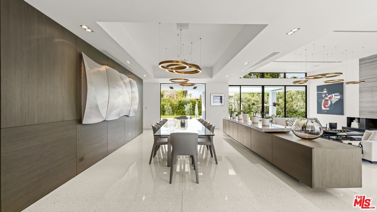 Dining room, Interior, Living room, Pendant Lights, Recessed Lighting
