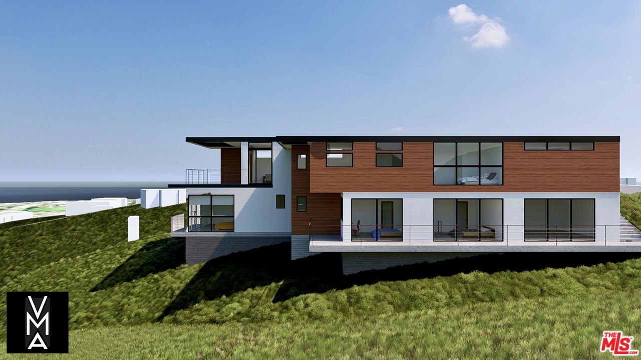 Backyard, Exterior, Facade, Water, Modern