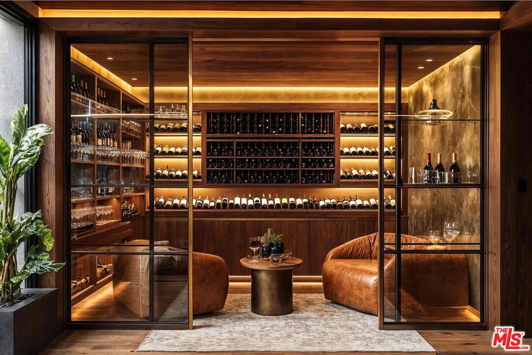 Interior, Wine Storage, Wood Texture Flooring