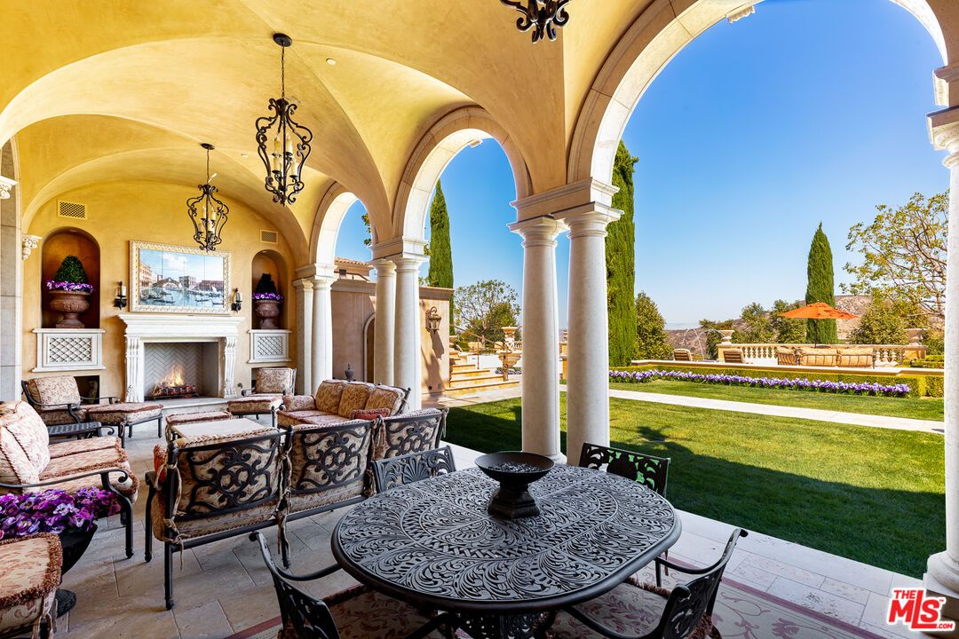 Backyard, Exterior, Fireplace