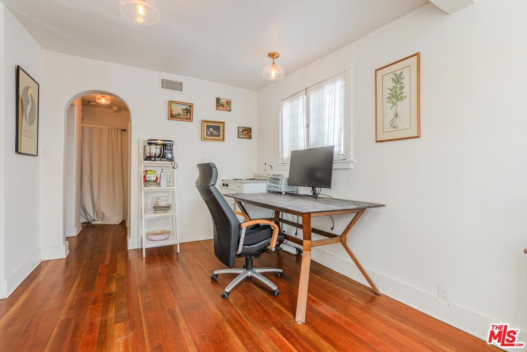 Home Office, Interior, Wood Texture Flooring
